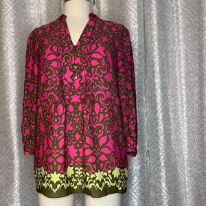 Banana Republic pink blouse T2